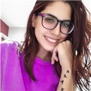 Professora particular de inglês com curso de Letras-Inglês em andamento e experiência em sala de aula